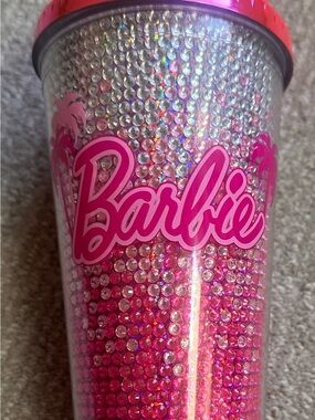 Mattel Barbie Hot Pink Rhinestone Party Cup